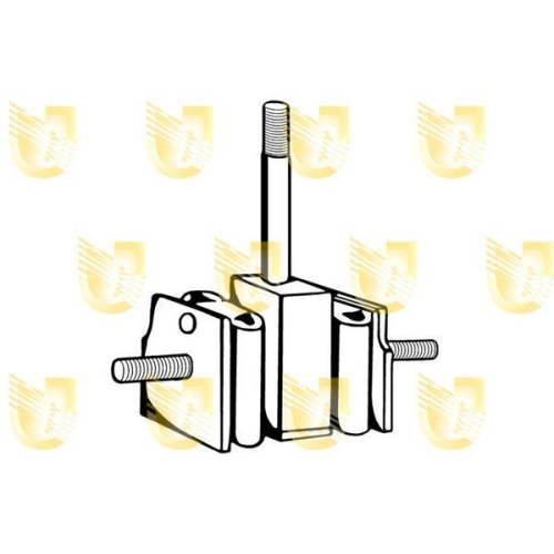 Lagerung Motor Unigom 396027 f&uuml;r Renault Vorne Vorne Links