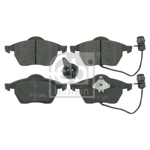 Bremsbelagsatz Scheibenbremse Febi Bilstein 16058 f&uuml;r Audi Vorderachse