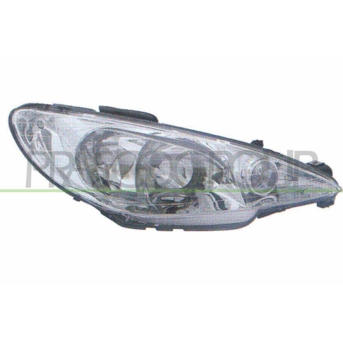 Hauptscheinwerfer Prasco PG0094903 Tyc für Peugeot Rechts