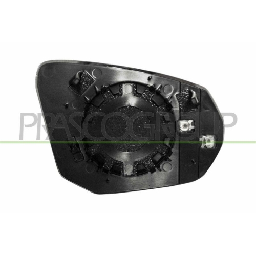 Spiegelglas Außenspiegel Prasco AD7307504 für Audi Links