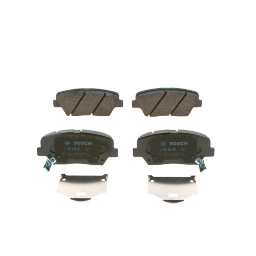 Bremsbelagsatz Scheibenbremse Bosch 0986494981 f&uuml;r Hyundai Kia Vorderachse