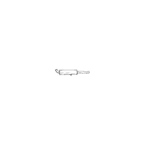 Endschalld&auml;mpfer Sigam 10601 f&uuml;r Audi