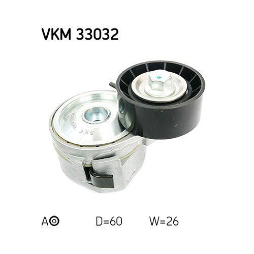 Riemenspanner Keilrippenriemen Skf VKM 33032 für Citroën Fiat Peugeot Links Oben