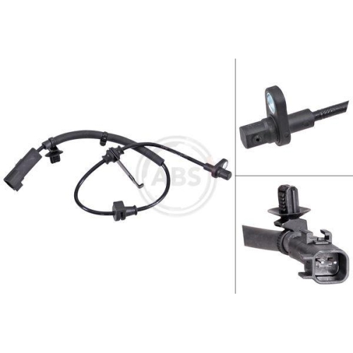 Sensor Raddrehzahl A.b.s. 31784 f&uuml;r Ford Ford Usa Hinterachse