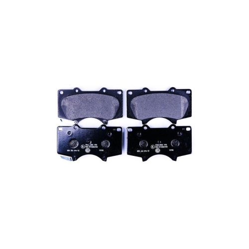 Bremsbelagsatz Scheibenbremse Hella 8DB 355 014-121 f&uuml;r Mitsubishi Toyota Lexus