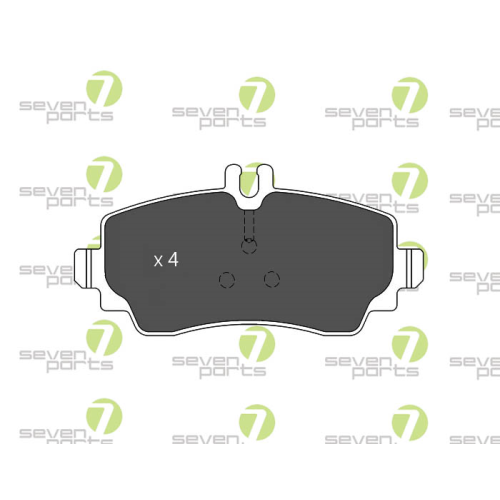 Bremsbelagsatz Scheibenbremse 7 Seven Parts SVP19530 f&uuml;r Mercedes Benz