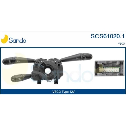 Lenkstockschalter Sando SCS61020.1 für Iveco Für Fahrzeuge Mit Obd