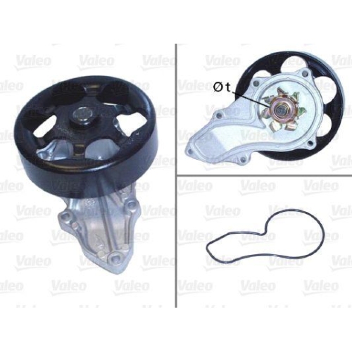 Wasserpumpe Motork&uuml;hlung Valeo 506810 f&uuml;r Honda