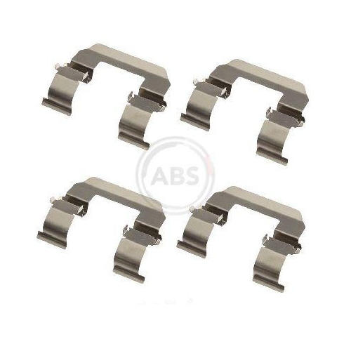 Zubehörsatz Scheibenbremsbelag A.b.s. 1617Q für Hyundai Kia Vorderachse