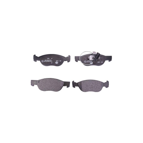 Bremsbelagsatz Scheibenbremse Hella 8DB 355 007-901 f&uuml;r Alfa Romeo Fiat Lancia