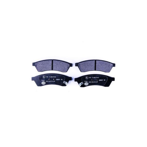 Bremsbelagsatz Scheibenbremse Hella 8DB 355 014-491 f&uuml;r Suzuki Chevrolet