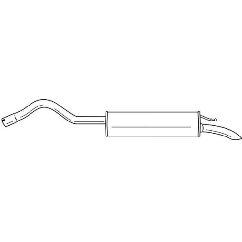 Endschalld&auml;mpfer Sigam 60634 f&uuml;r Skoda VW