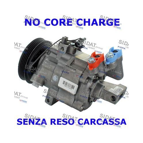 Compressor Air Conditioning Sidat 1.2169R for Opel Suzuki