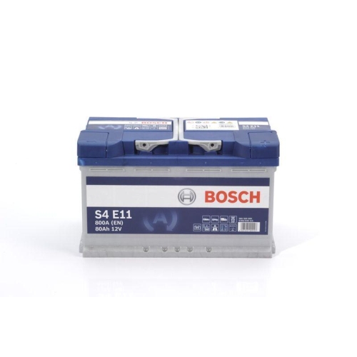 Batterie De Démarrage Bosch 0092S4E111 S4e Efb pour Alfa Romeo Audi Bmw Fiat VW