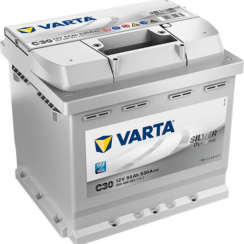 Starterbatterie Varta 5544000533162 Silver Dynamic f&uuml;r Audi Bmw Fiat Opel Suzuki