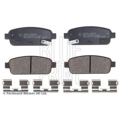 Bremsbelagsatz Scheibenbremse Blue Print ADG042123 f&uuml;r Opel Vauxhall Chevrolet