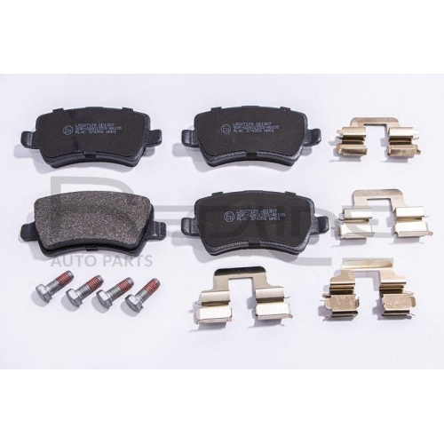 Bremsbelagsatz Scheibenbremse Red-line 27RV029 f&uuml;r Volvo Land Rover Hinterachse