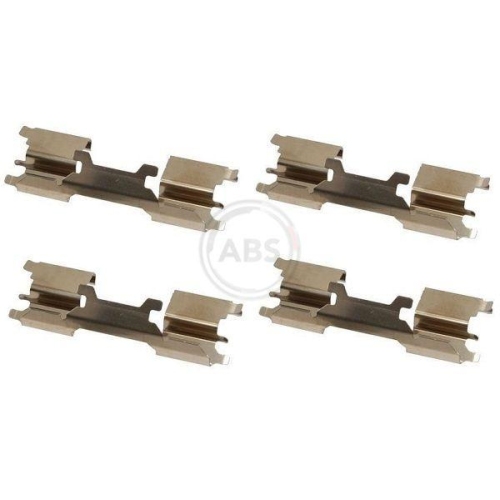 Zubeh&ouml;rsatz Scheibenbremsbelag A.b.s. 1762Q f&uuml;r Mercedes Benz Mercedes Benz VW