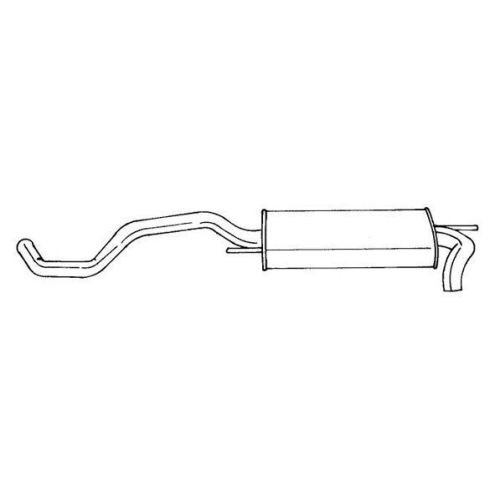 Endschalld&auml;mpfer Sigam 61604 f&uuml;r VW