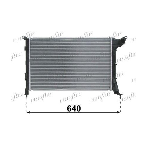 Kühler Motorkühlung Frigair 0102.3123 für Bmw Für Fahrzeuge Ohne Klimaanlage