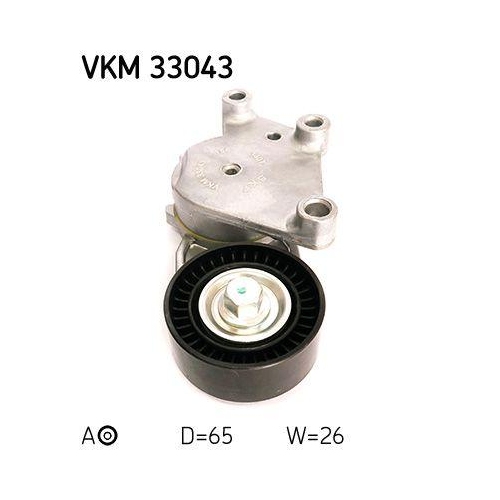 Riemenspanner Keilrippenriemen Skf VKM 33043 f&uuml;r Citro&euml;n Ford Mazda Mitsubishi