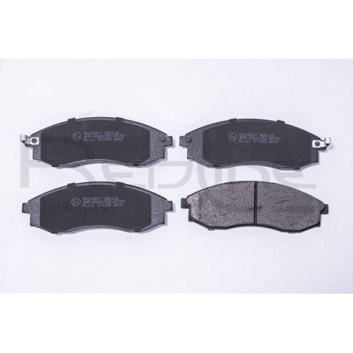 Bremsbelagsatz Scheibenbremse Red-line 27MI004 f&uuml;r Mitsubishi Nissan Vorderachse