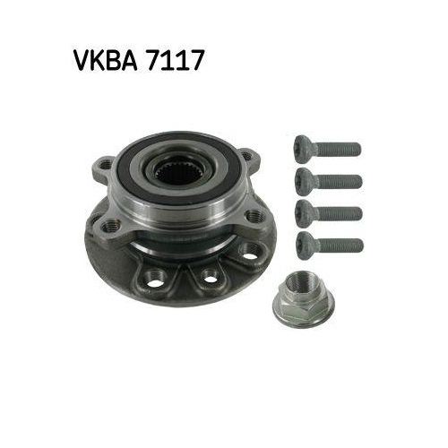 Radlagersatz Skf VKBA 7117 f&uuml;r Alfa Romeo Hinterachse Vorderachse