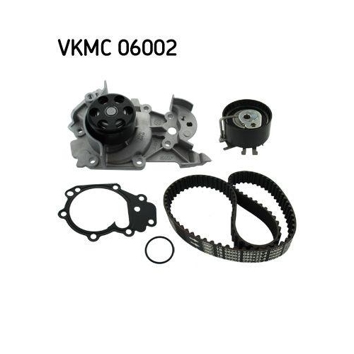 Wasserpumpe + Zahnriemensatz Skf VKMC 06002 f&uuml;r Nissan Renault Dacia