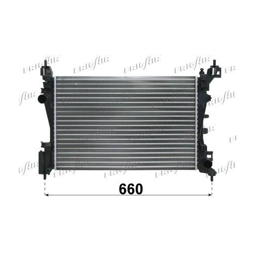 Radiator Engine Cooling Frigair 0104.3158 for Alfarome/fiat/lanci