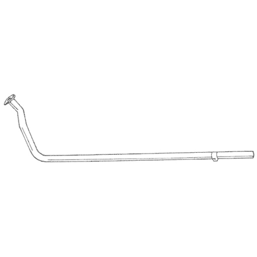 Abgasrohr Sigam 12165 f&uuml;r Fiat Vorne