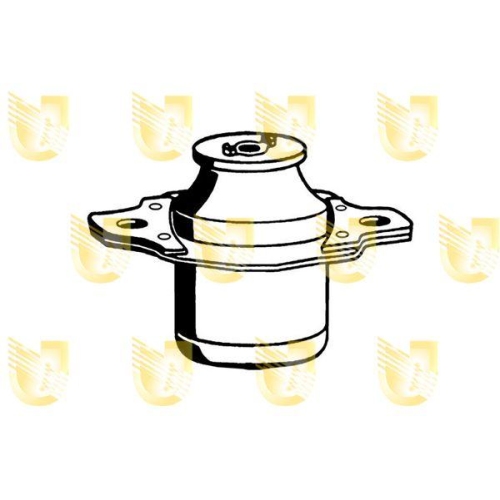 Lagerung Motor Unigom 396066 f&uuml;r Seat VW Getriebeseitig Hinten Vorne Links