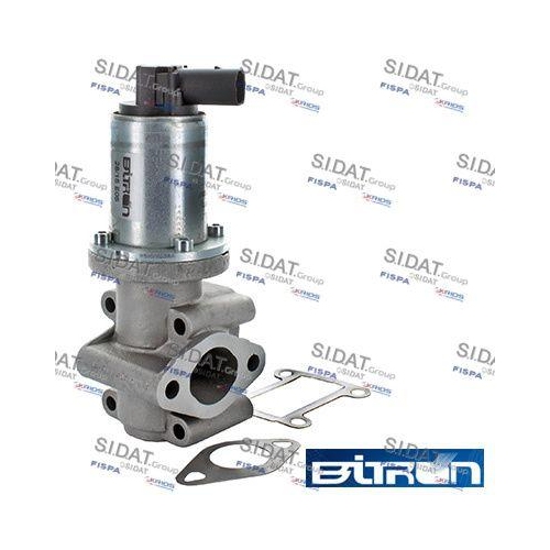 Valvola Ricircolo Gas Scarico Egr Sidat 83.4648 per Alfa Romeo Fiat Lancia Opel