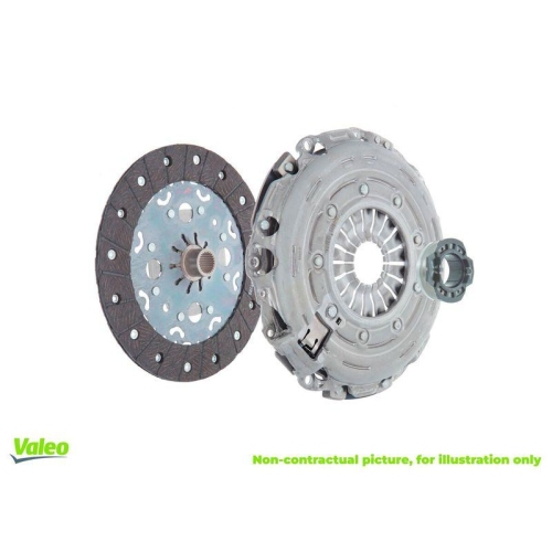 Kupplungssatz Valeo 828581 Kit3p Mit Selbstnachstellender Technologie f&uuml;r Opel