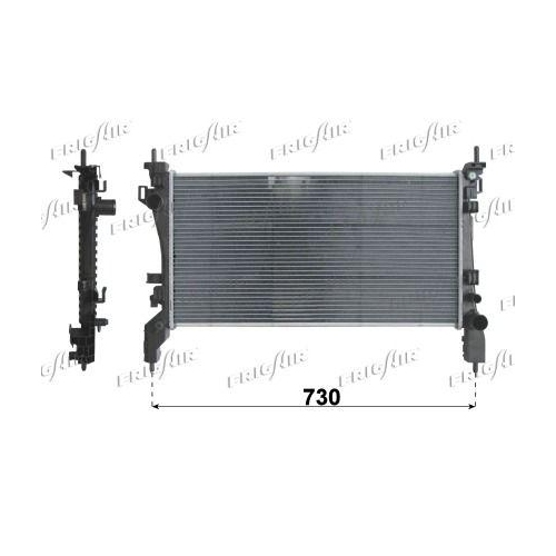 K&uuml;hler Motork&uuml;hlung Frigair 0104.3159 f&uuml;r Alfarome/fiat/lanci Citro&euml;n/peugeot
