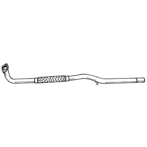 Abgasrohr Sigam 12178 f&uuml;r Fiat Vorne