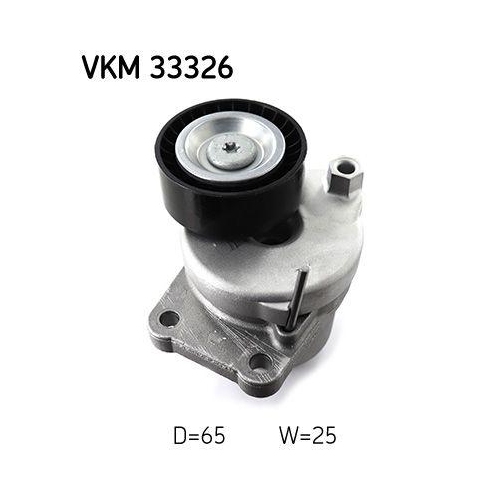 Riemenspanner Keilrippenriemen Skf VKM 33326 f&uuml;r Citro&euml;n Fiat Peugeot Toyota