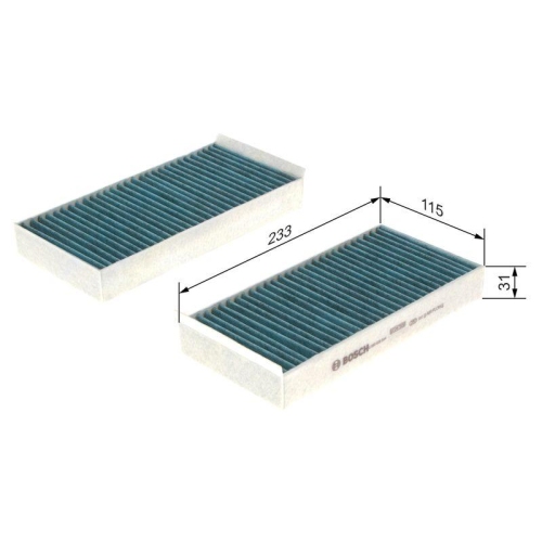 Filter Innenraumluft Bosch 0986628544 Filter+ f&uuml;r Bmw Mini