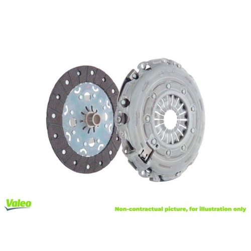 Kupplungssatz Valeo 832229 Kit2p Mit Selbstnachstellender Technologie f&uuml;r Fiat
