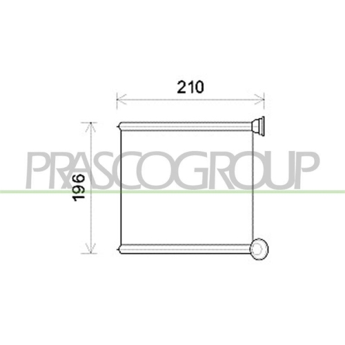 W&auml;rmetauscher Innenraumheizung Prasco AD324H001 Aq f&uuml;r Audi