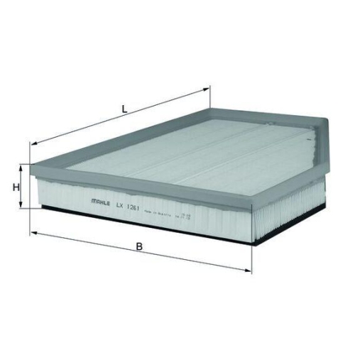 Luftfilter Mahle LX 1261 f&uuml;r Bmw