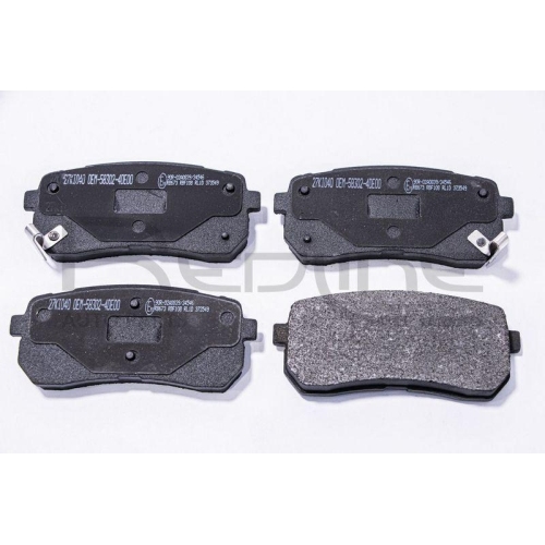 Bremsbelagsatz Scheibenbremse Red-line 27KI040 f&uuml;r Hyundai Kia Hinterachse