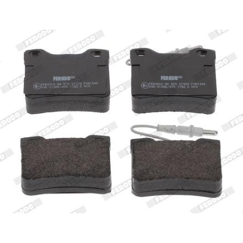 Bremsbelagsatz Scheibenbremse Ferodo FVR1044 Premier Eco Friction f&uuml;r