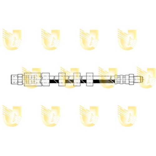 Bremsschlauch Unigom 377360 für Volvo Hinten