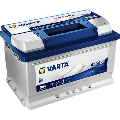 Starterbatterie Varta 565500065D842 Blue Dynamic Efb für Ford Renault