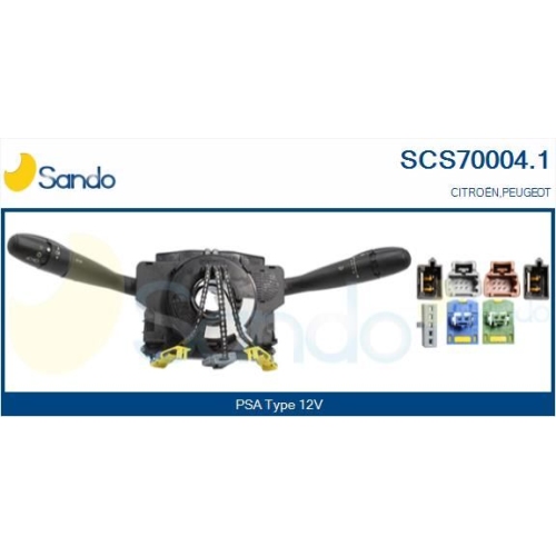 Lenkstockschalter Sando SCS70004.1 für Citroën/peugeot Für Fahrzeuge Mit Obd