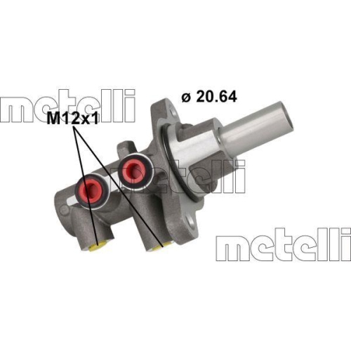 Hauptbremszylinder Metelli 05-1149 f&uuml;r Mazda