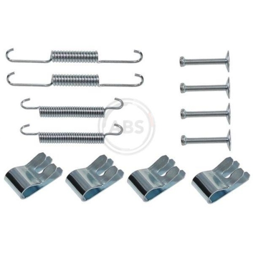 Zubehörsatz Feststellbremsbacken A.b.s. 0013Q für Hinterachse