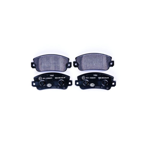 Bremsbelagsatz Scheibenbremse Hella 8DB 355 018-991 f&uuml;r Fiat Lancia Ferrari Amc