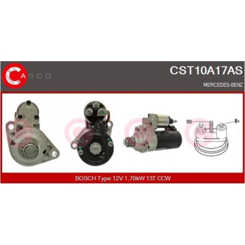 Starter Casco CST10A17AS Brand New Hq f&uuml;r Mercedes Benz Mercedes Benz