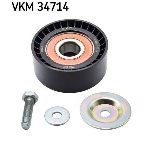 Umlenk /f&uuml;hrungsrolle Keilrippenriemen Skf VKM 34714 f&uuml;r Ford Rechts